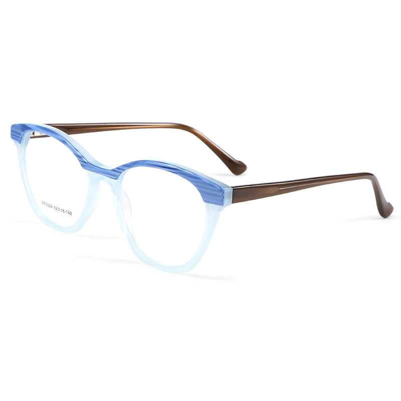 Crystal Pacific Blue fade with Oakwood