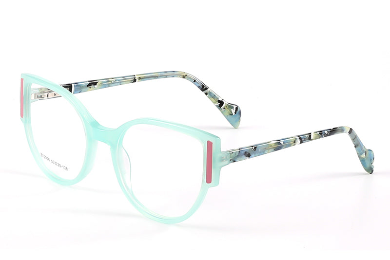 Ocean Whisper with a touch of Pinkish-Red and Confetti Blue