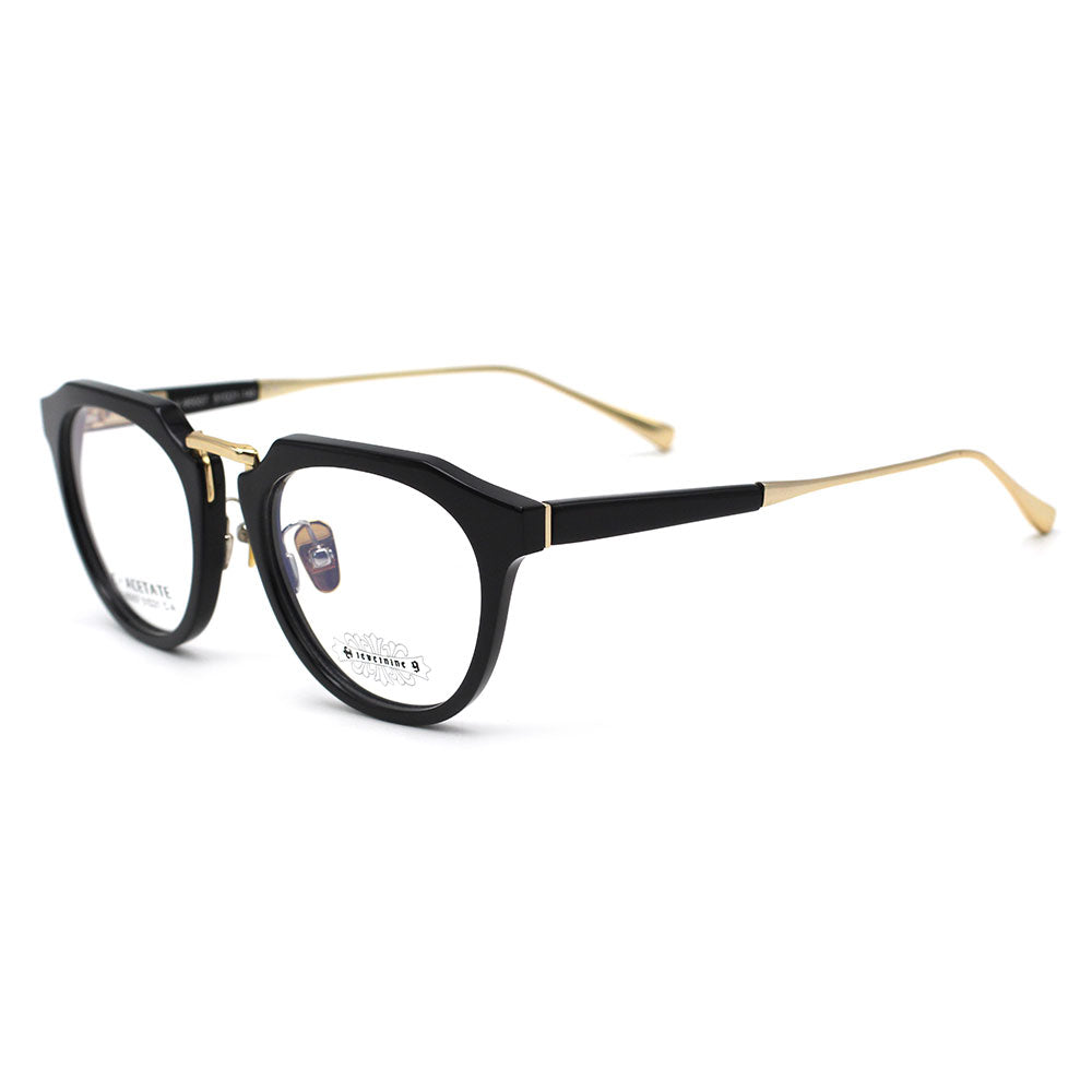 Jet Black with Polished Gold