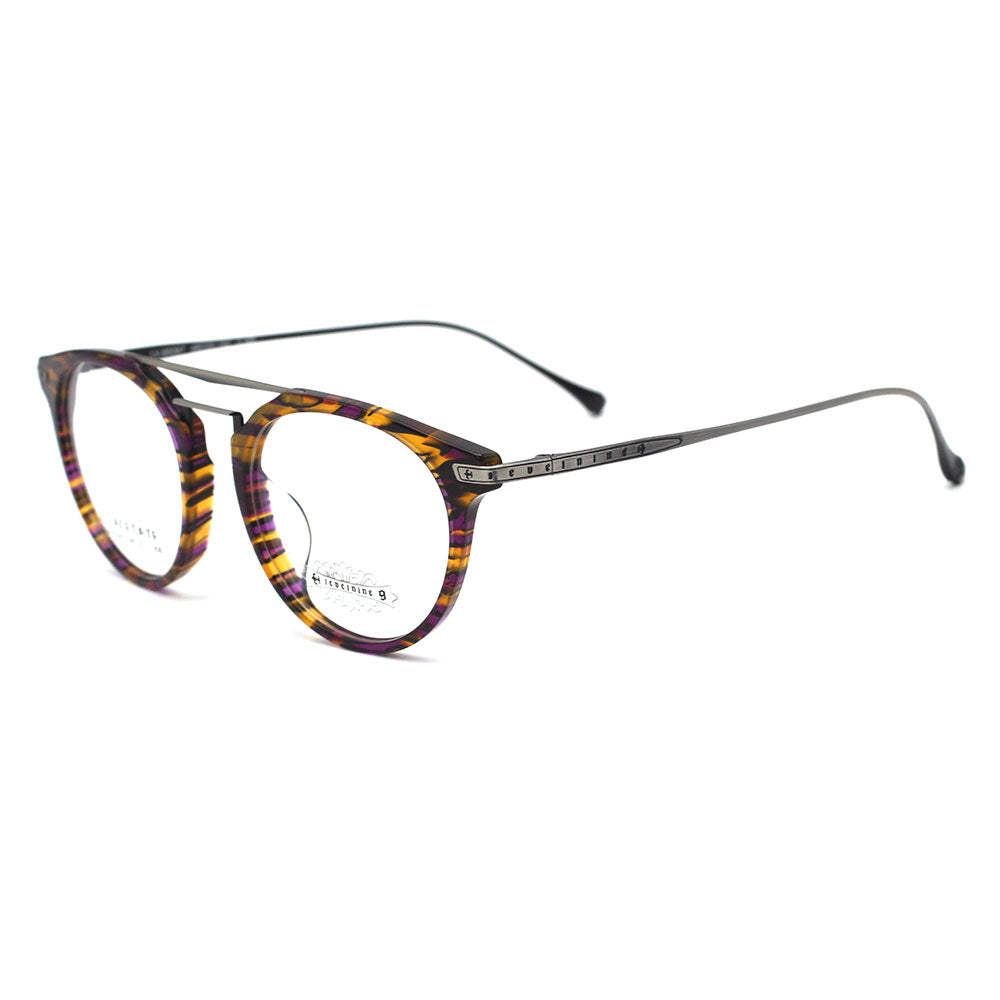 Violet Magnolia with Brushed Ink