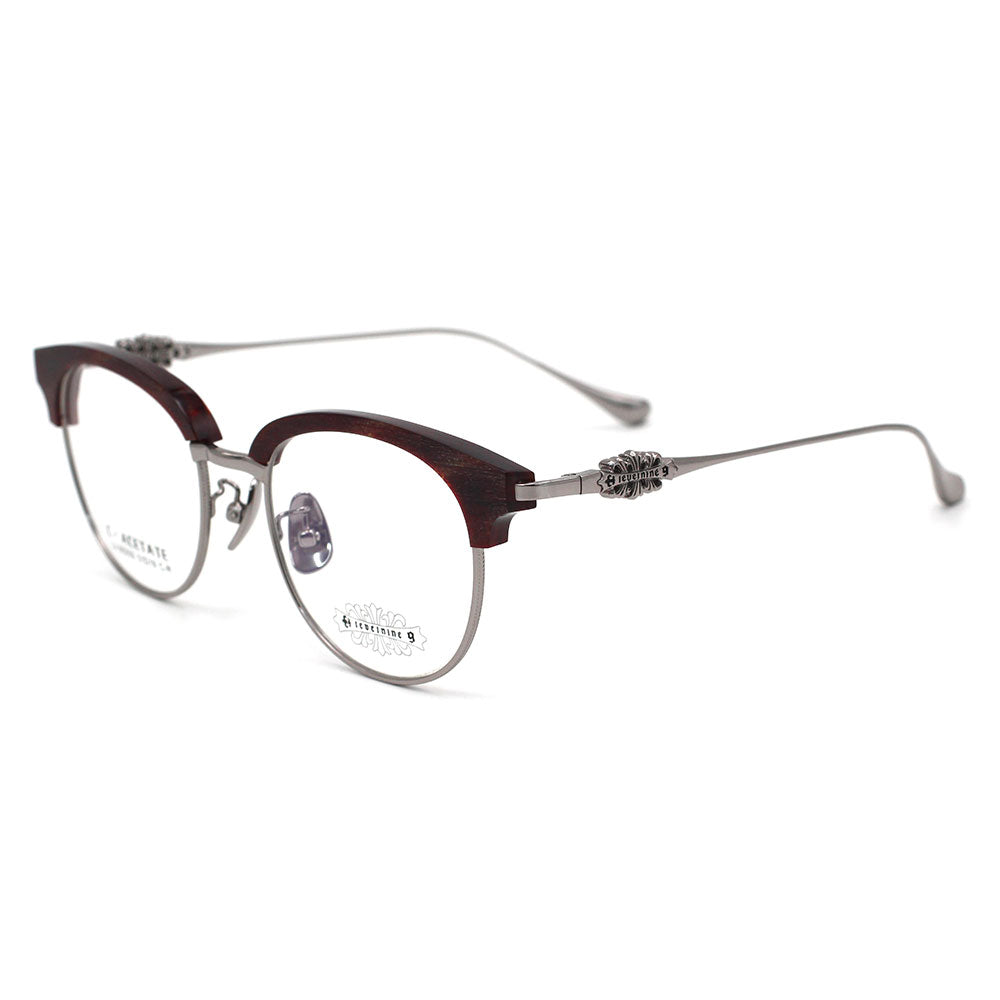 Candied Berry Matte with Polished Silver