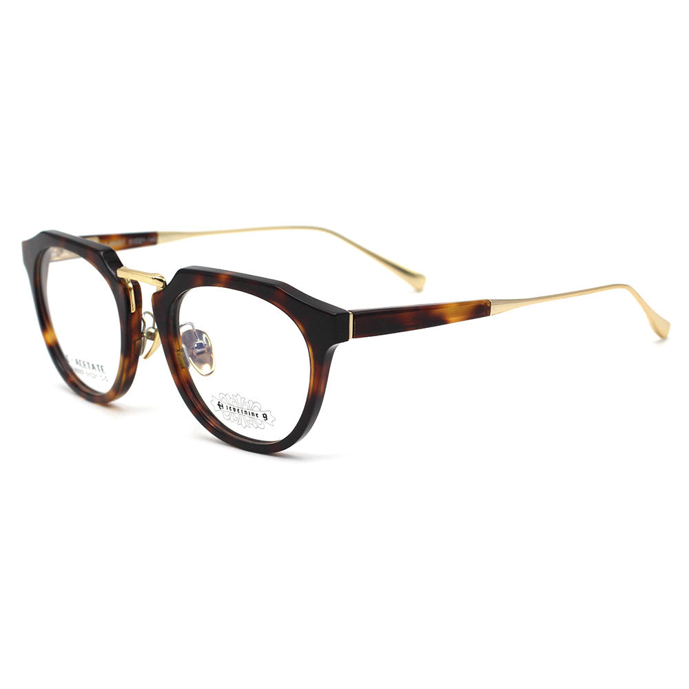 Rye Tortoise with Polished Gold