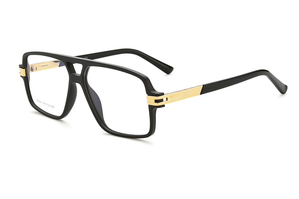 Jet Black with Polished Gold