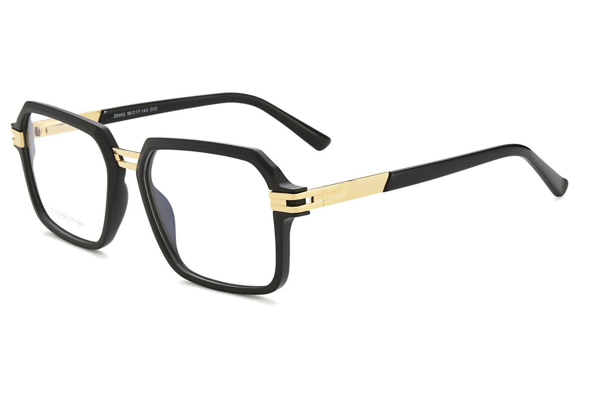 Jet Black with Polished Gold