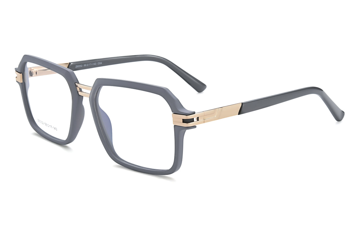 Grey with Polished Gold