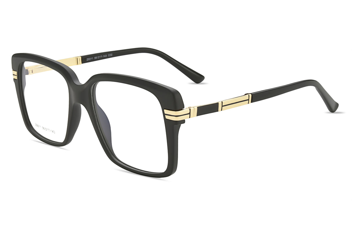 Jet Black with Polished Gold