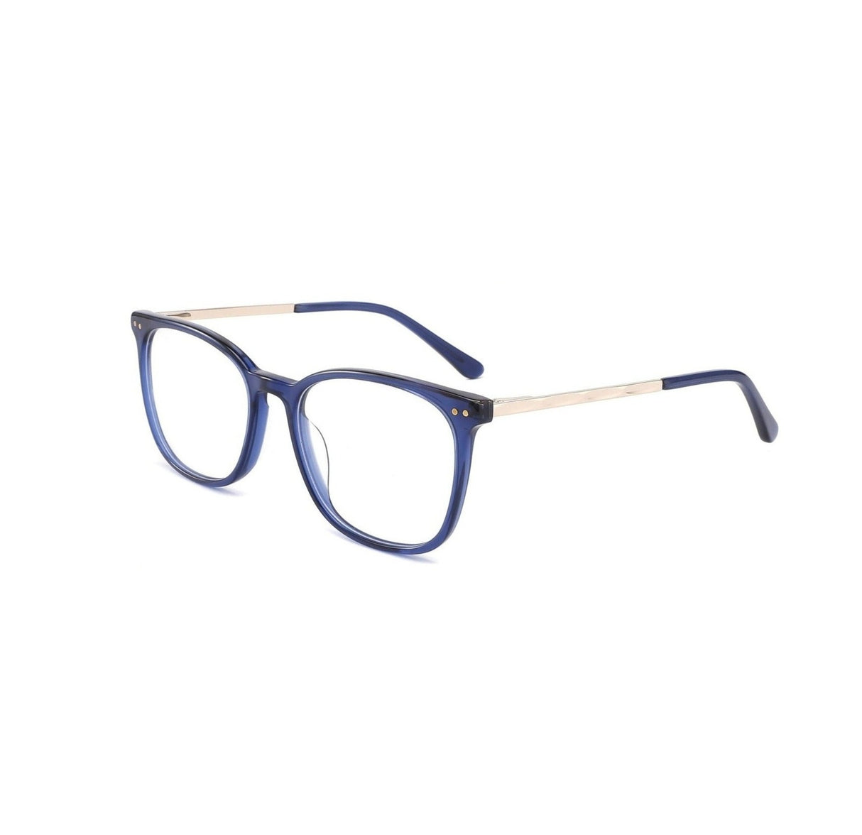 Crystal Blue with polished Black