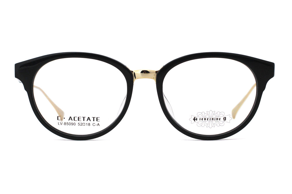 Jet Black with Polished Gold