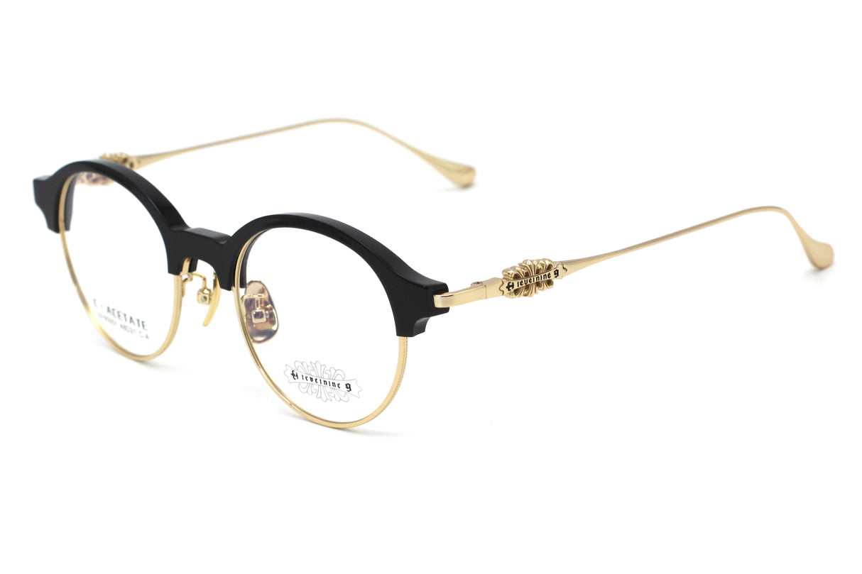 Jet Black with Polished Gold