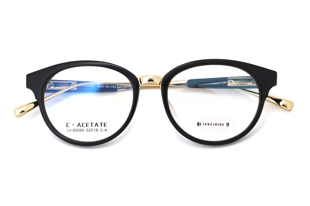 Jet Black with Polished Gold