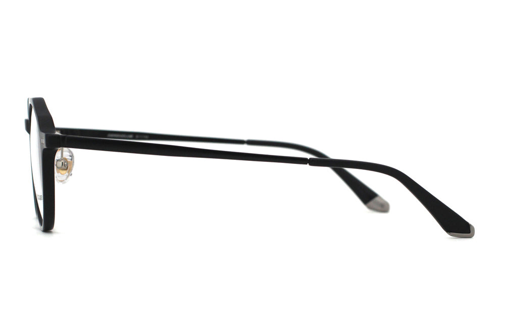 Jet Black with Polished Silver