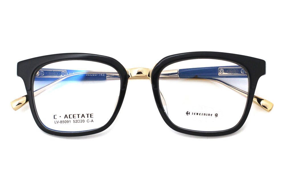 Jet Black with Polished Gold