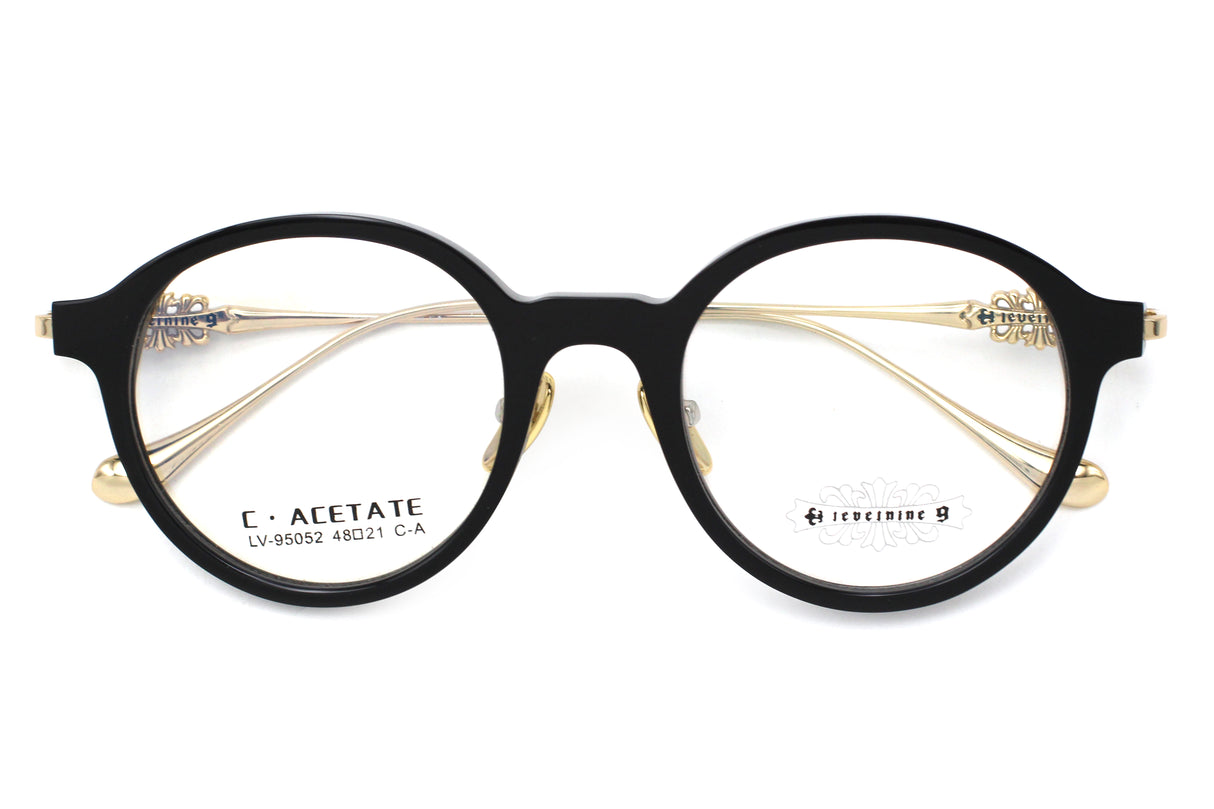 Jet Black with Polished Gold