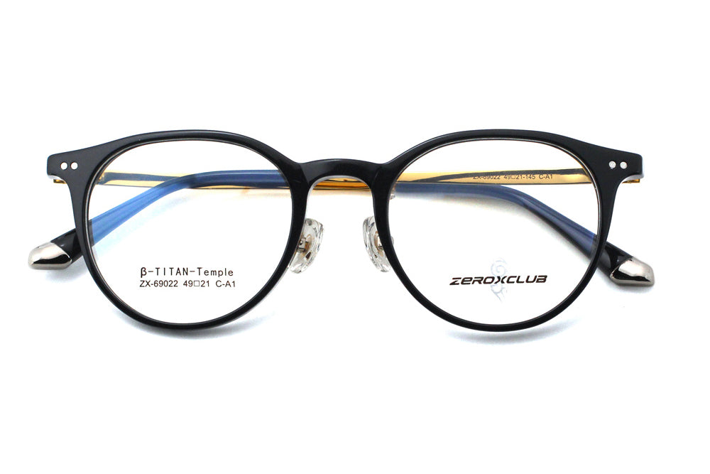 Jet Black with Polished Gold