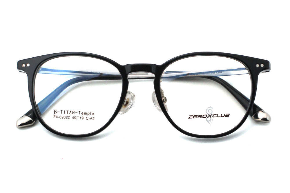 Jet Black with Polished Silver