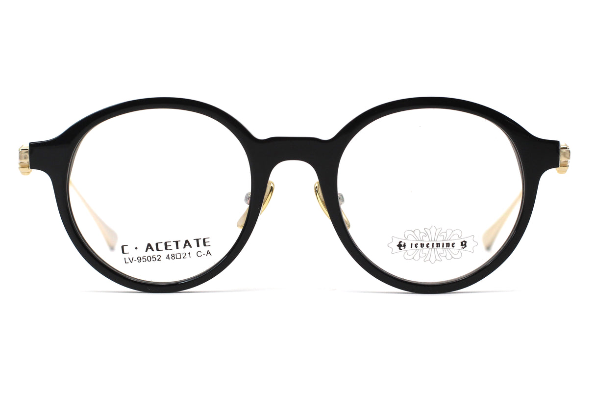 Jet Black with Polished Gold