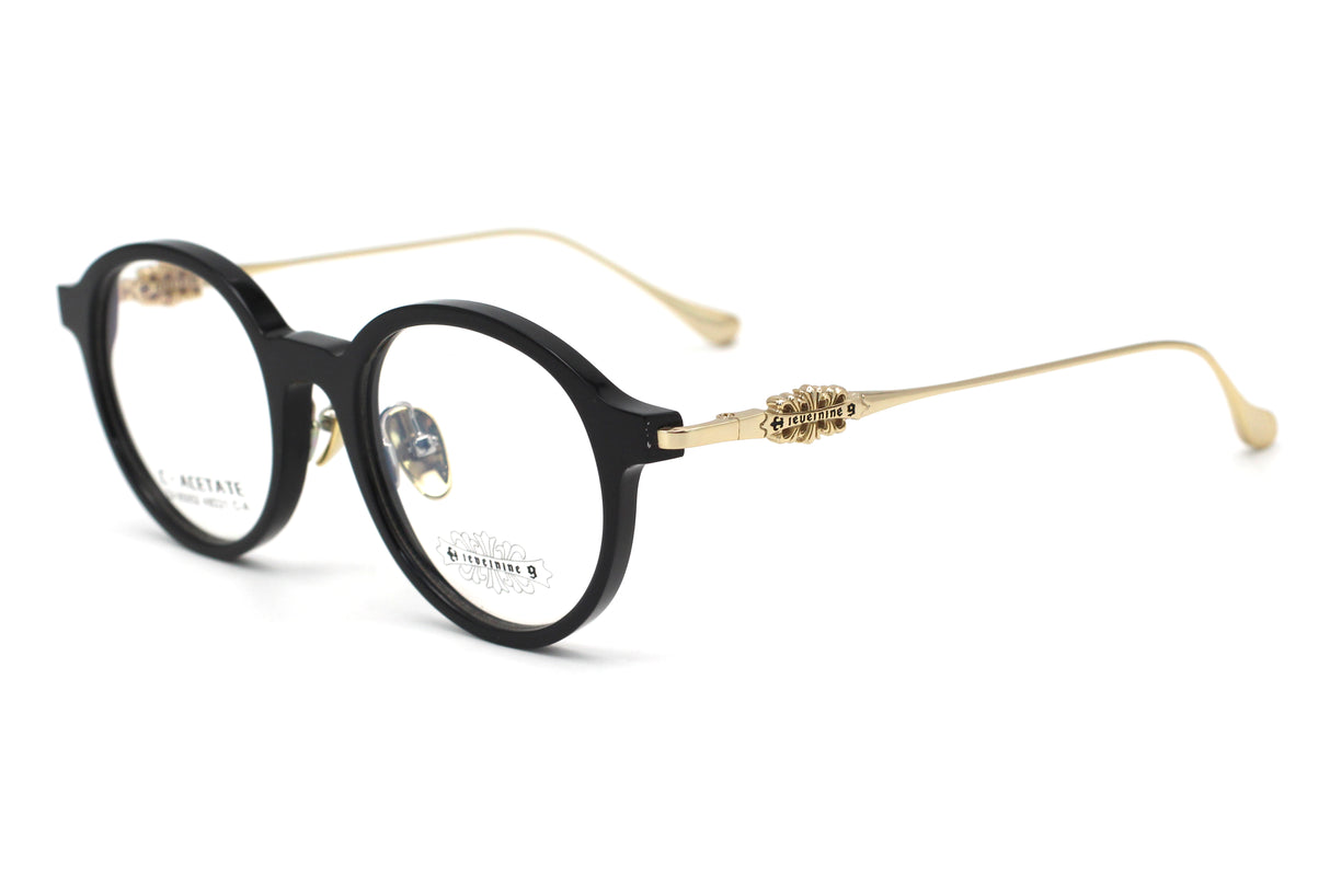 Jet Black with Polished Gold