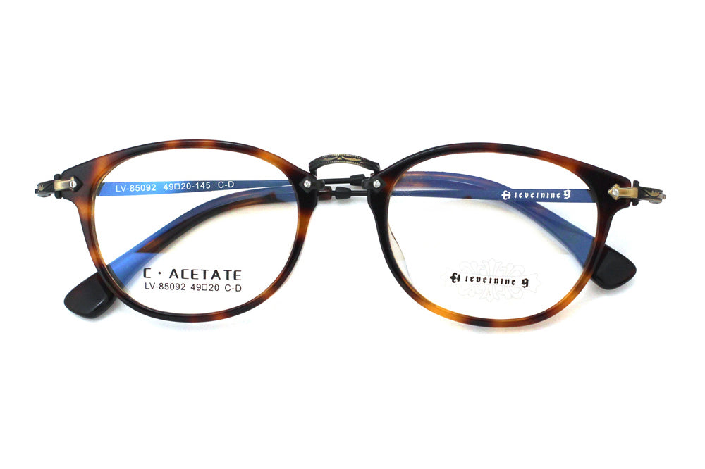 Whiskey Tortoise with Brushed Gold