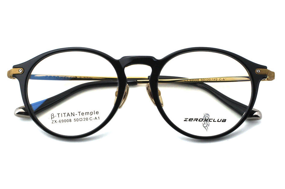 Jet Black with Polished Gold