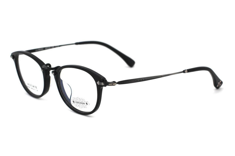 Jet Black with Brushed Silver