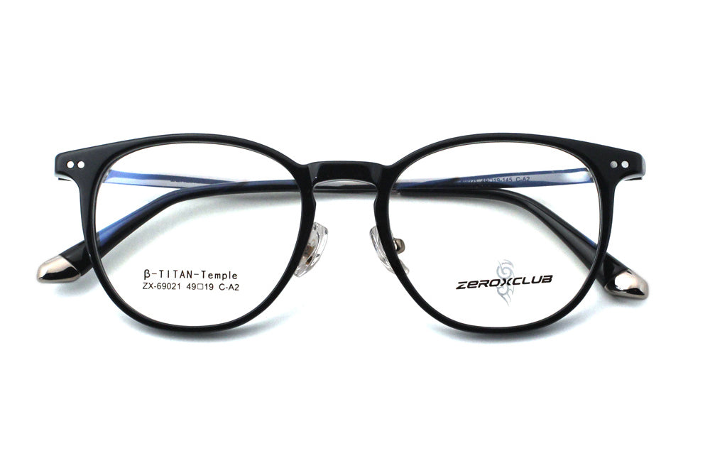 Jet Black with Polished Silver