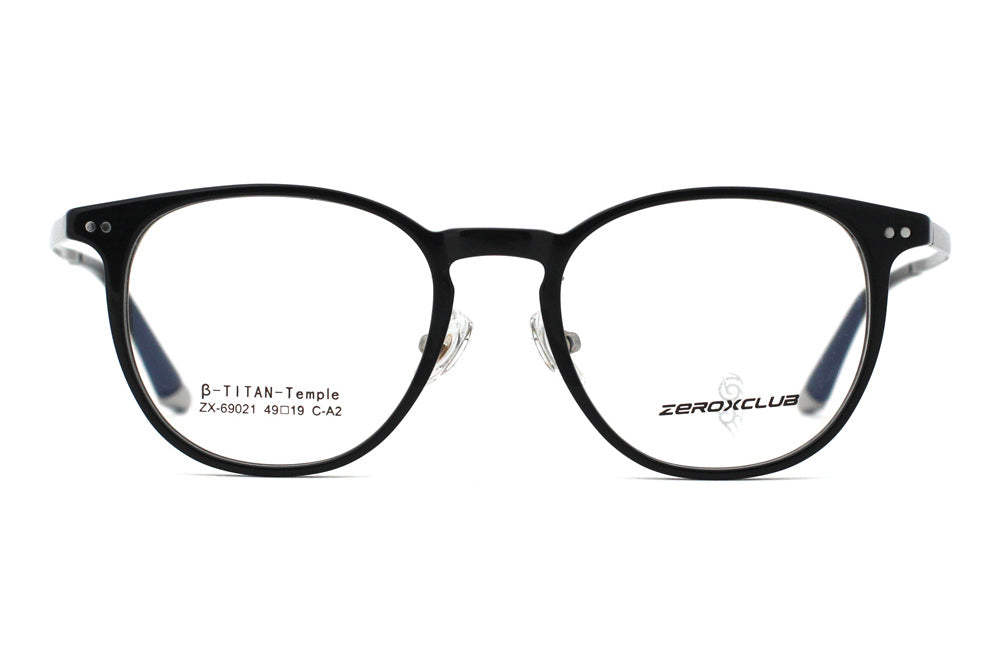 Jet Black with Polished Silver