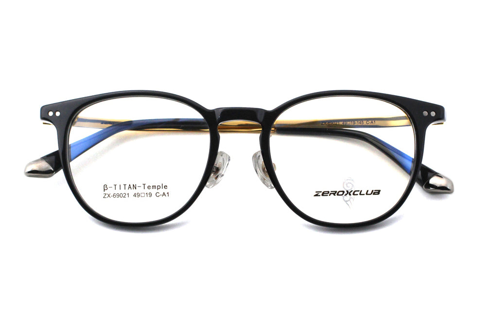 Jet Black with Polished Gold