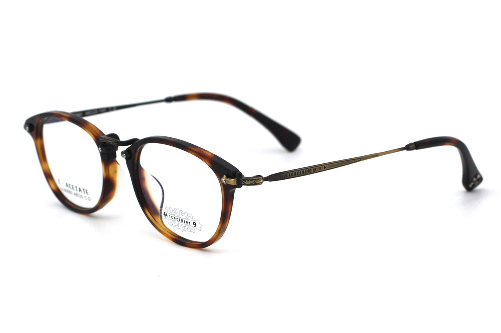 Whiskey Tortoise with Brushed Gold