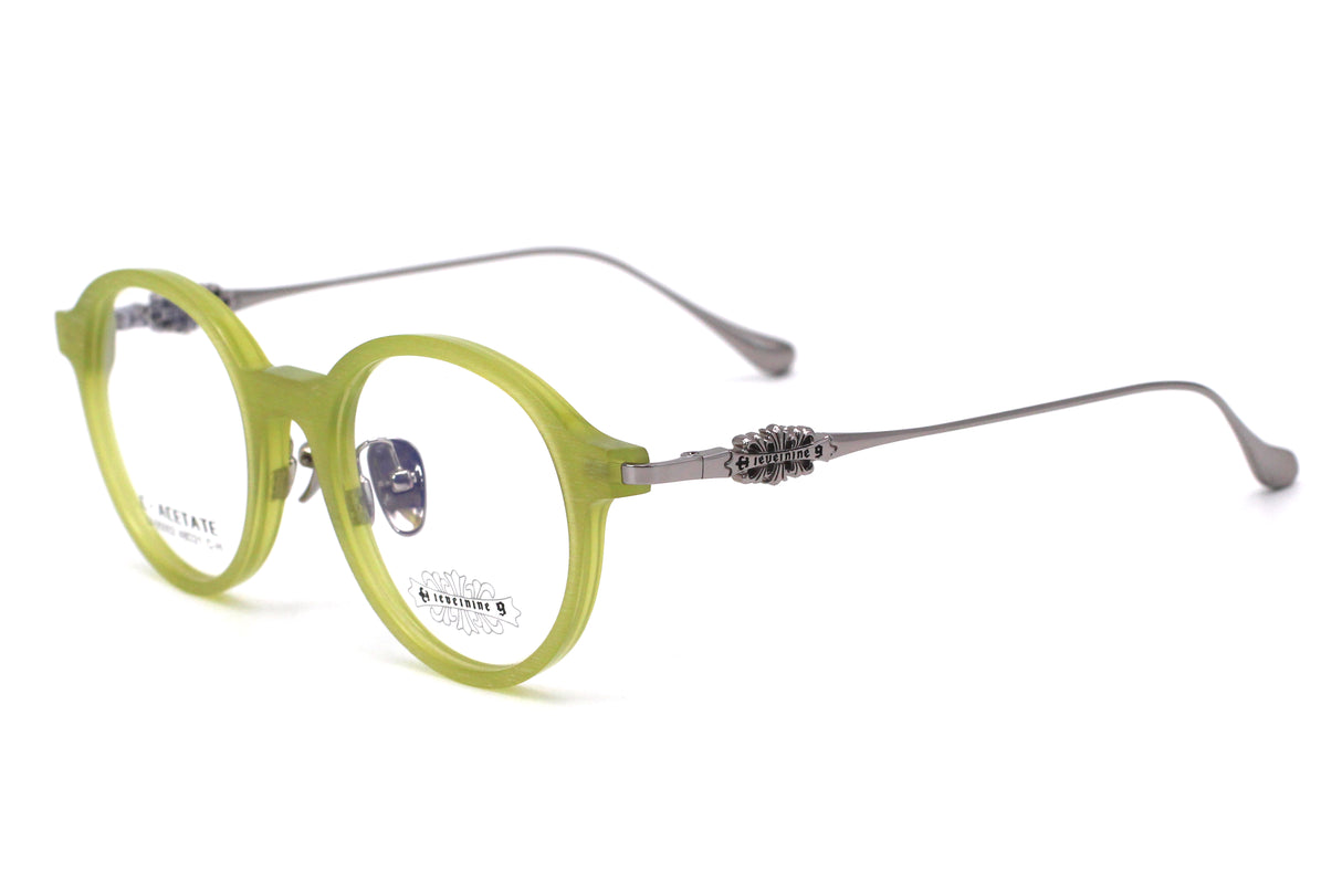 Seaweed Matte with Polished Silver