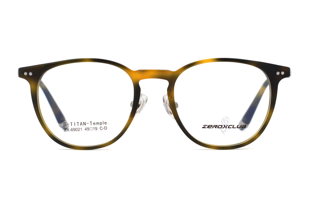 Woodgrain Tortoise with Polished Gold