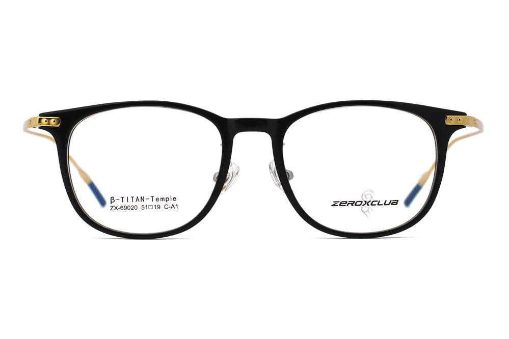 Black with Polished Gold