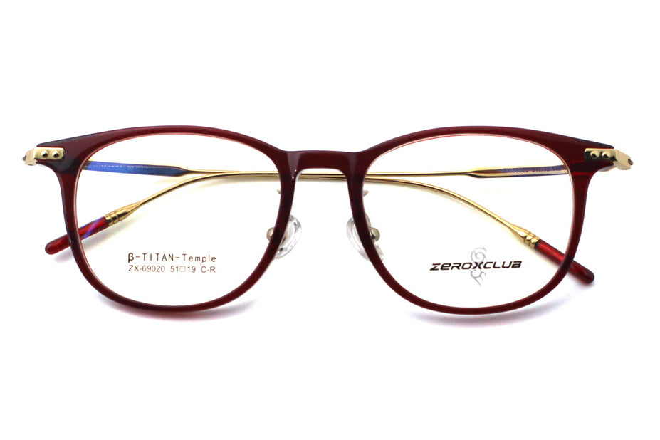 Maroon with Polished Gold