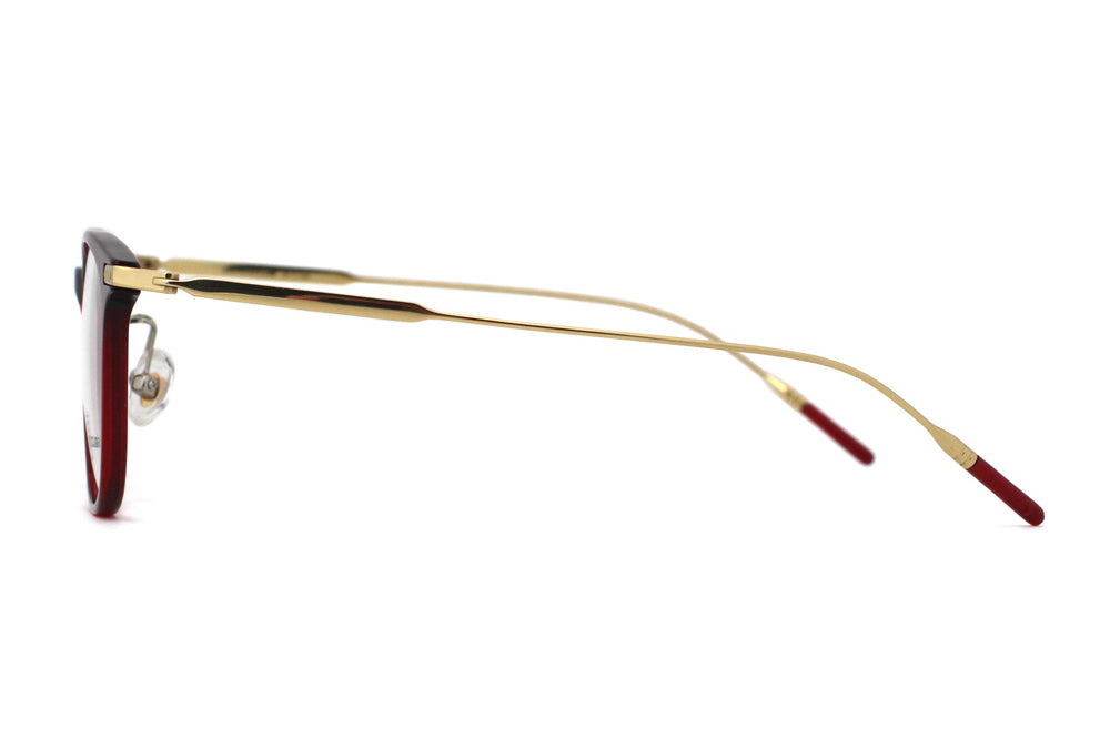 Maroon with Polished Gold