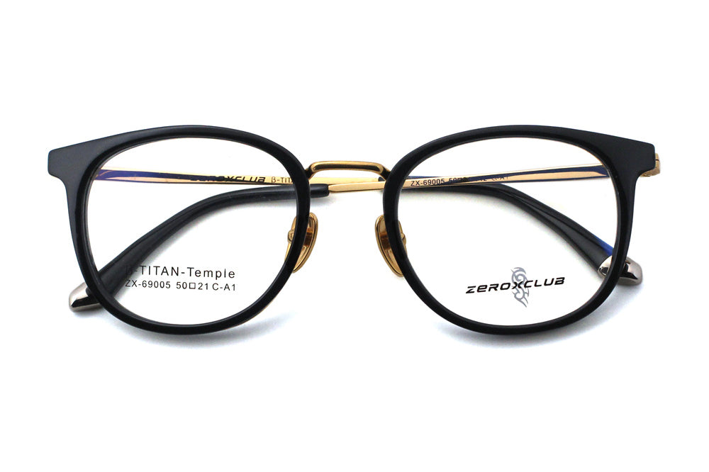 Jet Black with Polished Gold