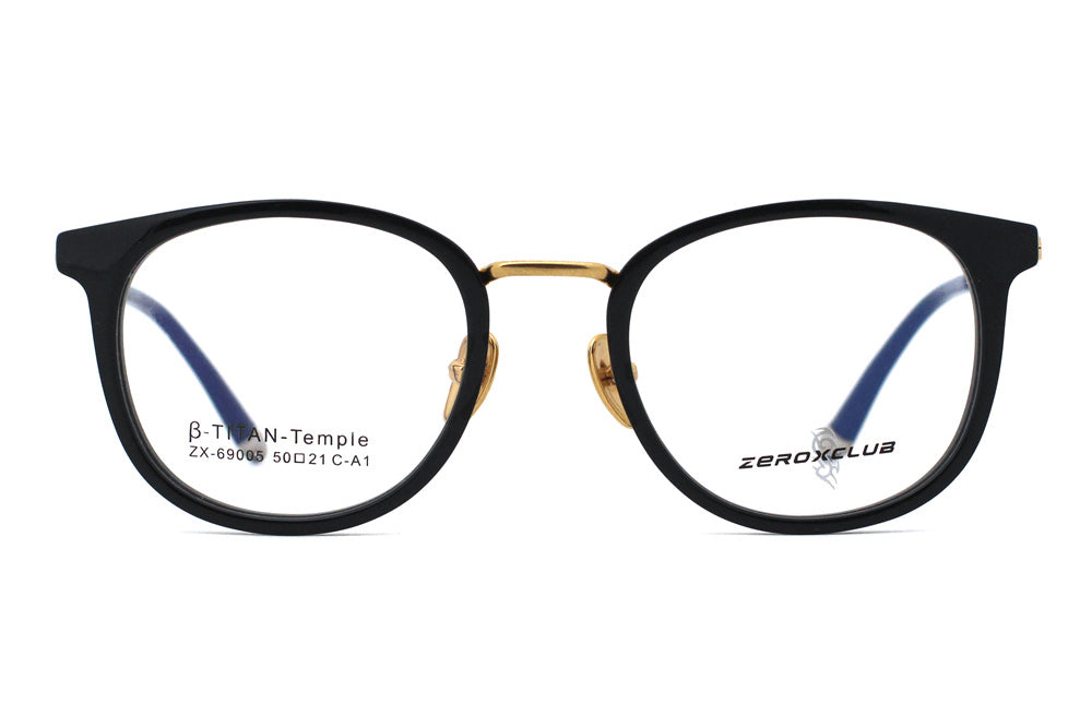 Jet Black with Polished Gold