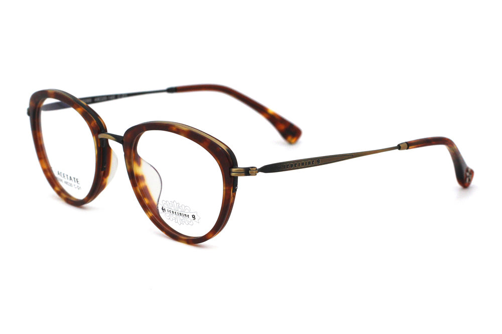 Maple Tortoise with Brushed Gold