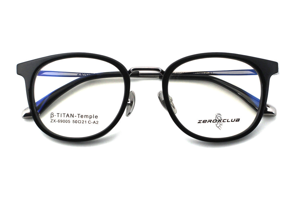 Jet Black with Polished Silver