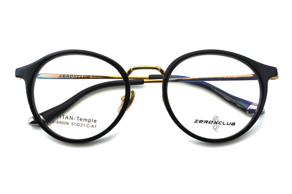 Jet Black with Polished Gold