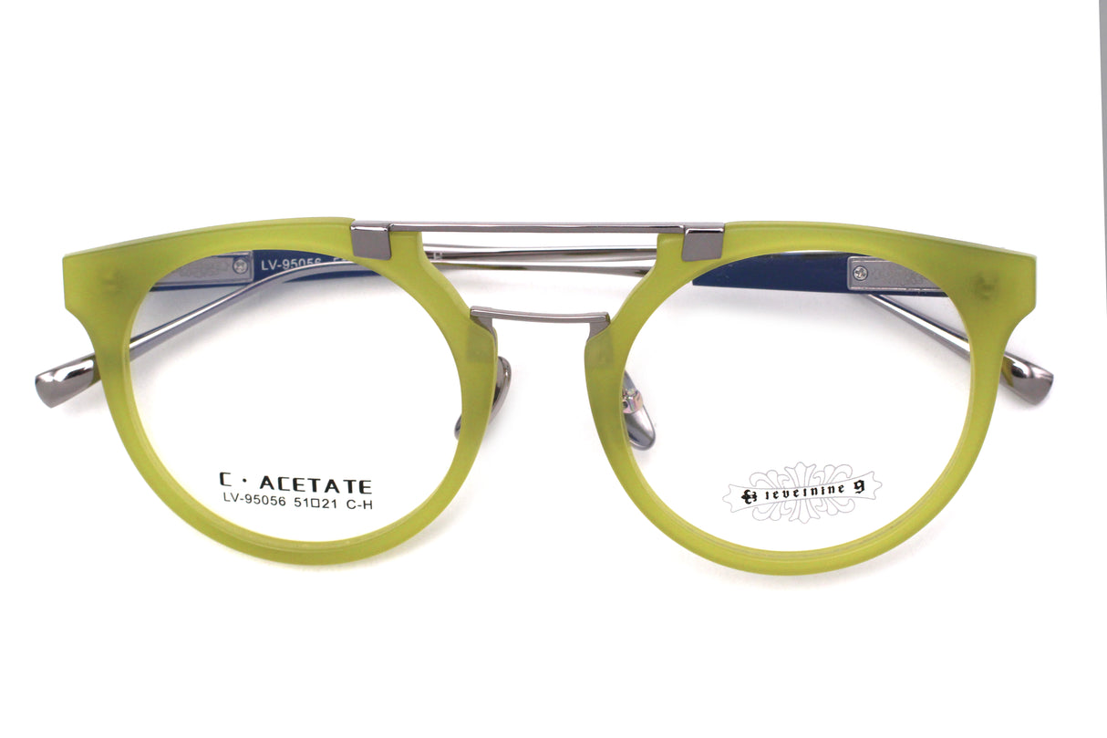 Seaweed Matte with Polished Silver