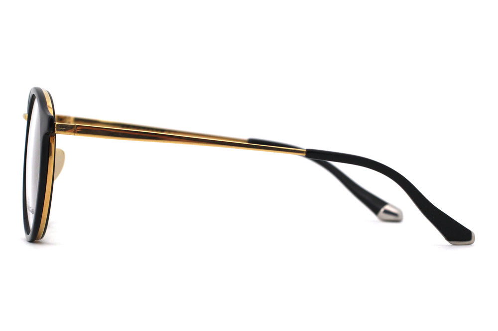 Jet Black with Polished Gold