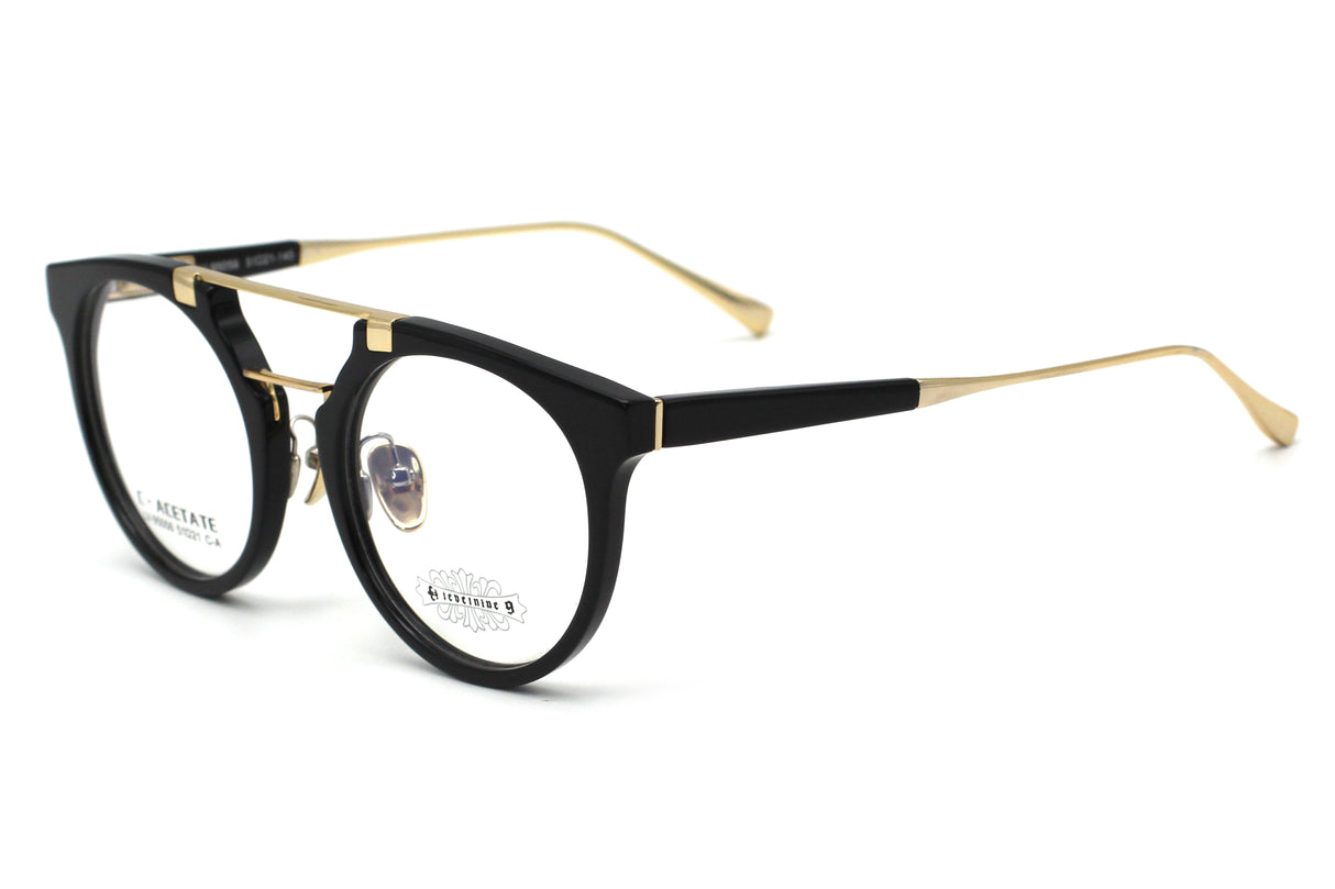 Jet Black with Polished Gold