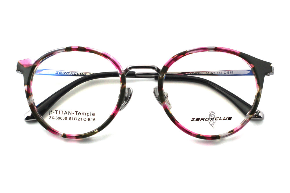 Hot Pink Tortoise with Polished Silver