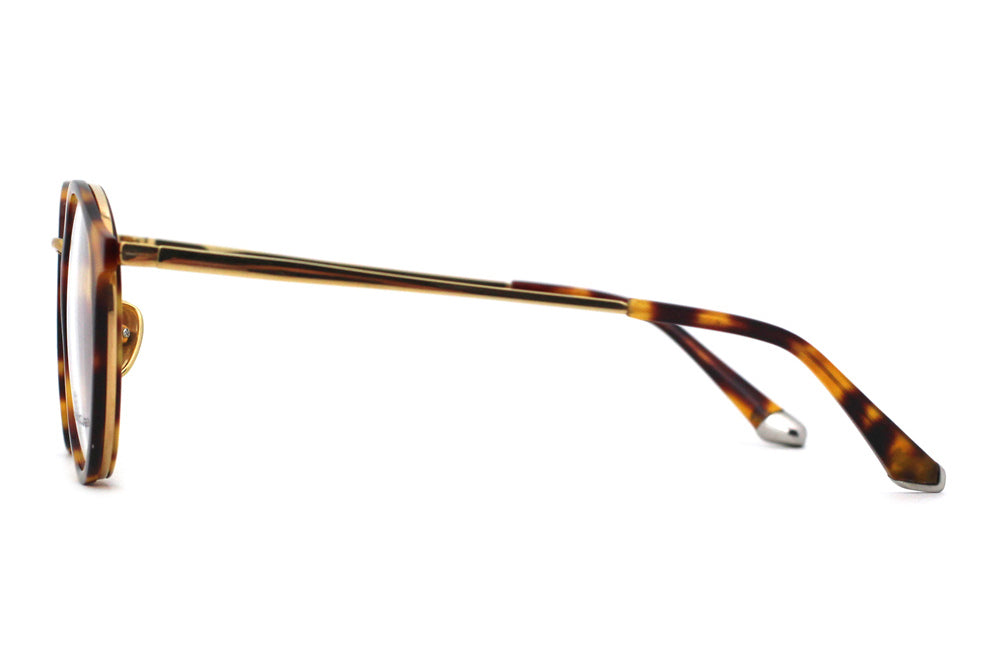 Rye Tortoise with Polished Gold