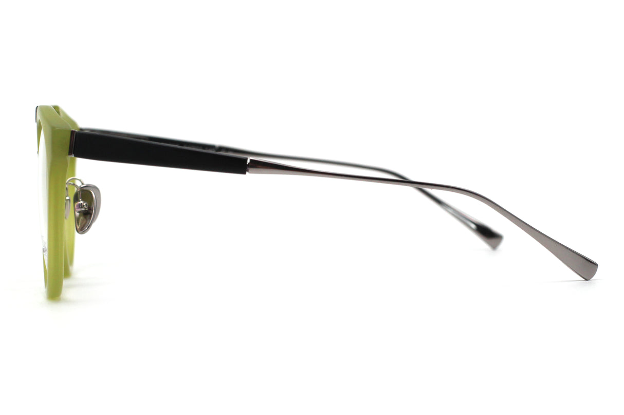 Seaweed Matte with Polished Silver