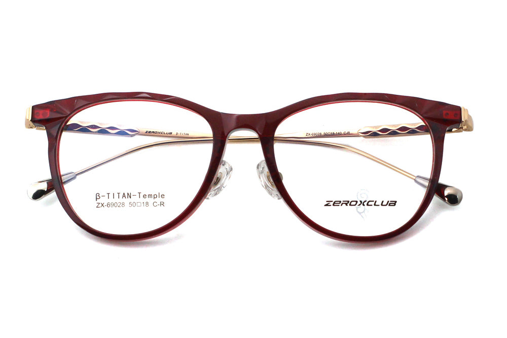 Cherry Red with Polished Gold