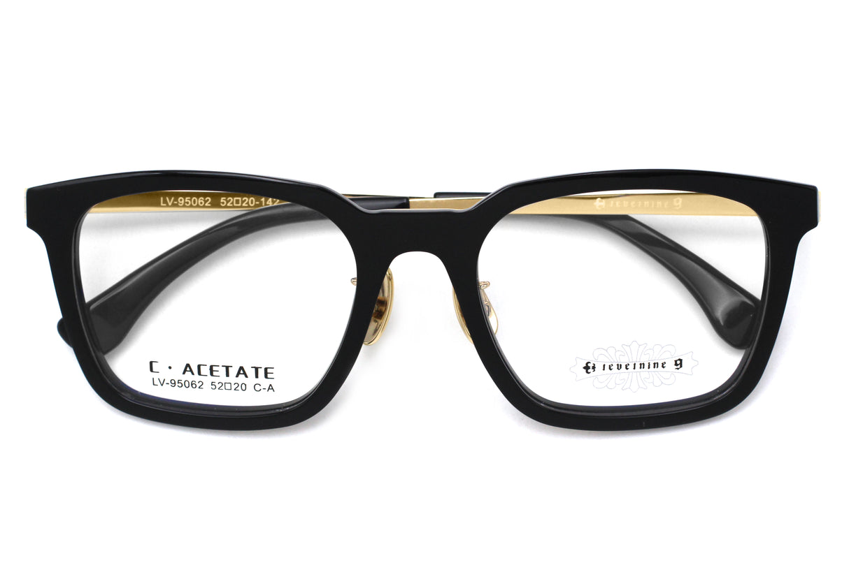 Jet Black with Polished Gold