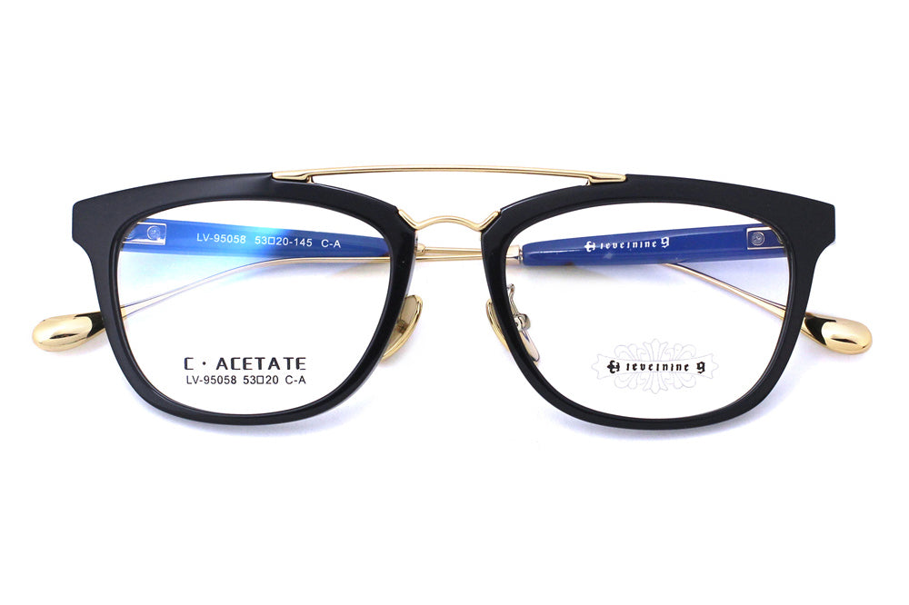 Jet Black with Polished Gold