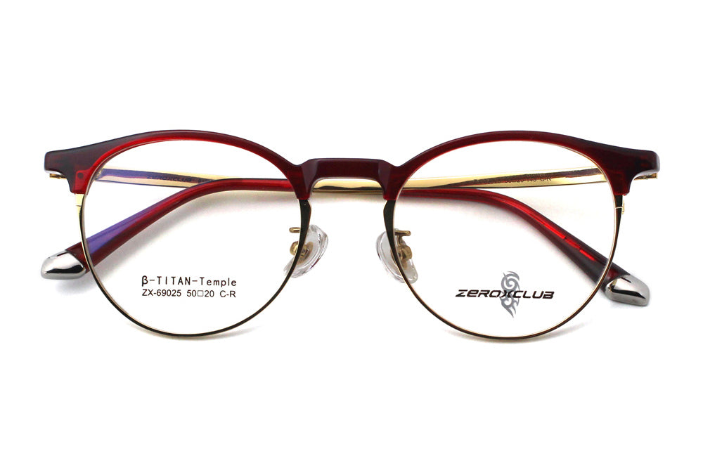 Berry Crystal Fade with Polished Gold