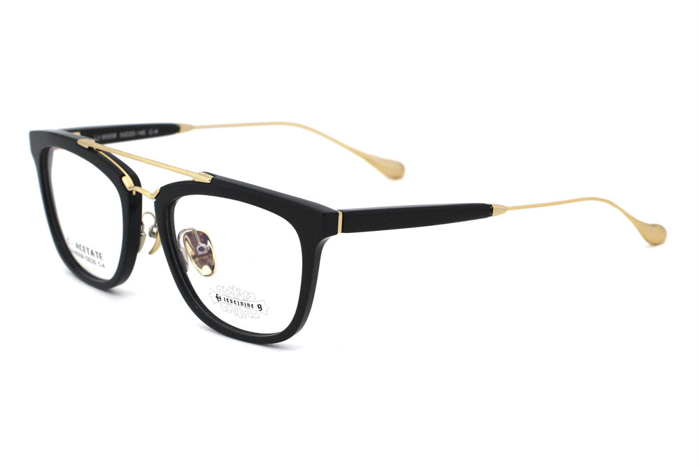 Jet Black with Polished Gold