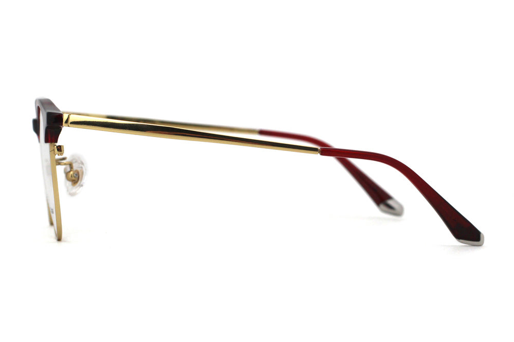 Berry Crystal Fade with Polished Gold